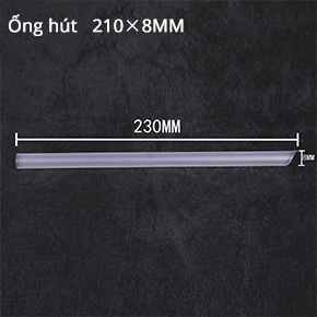 ống hút230*8mm