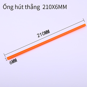 Ống hút thẳng 210X6MM