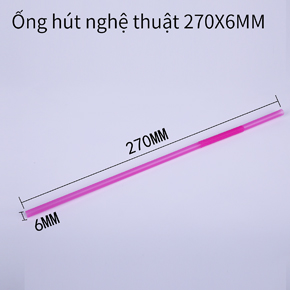 Ống hút nghệ thuật 270X6MM