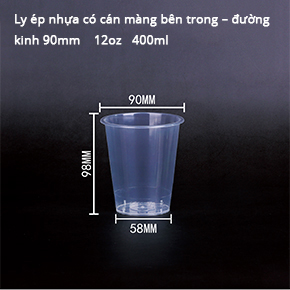 ly ép nhựa cán màng bên trong400ml