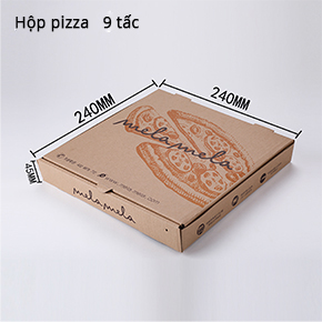 hộp pizza,hộp pizza xách tay