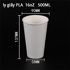 ly giấy PLA500ml