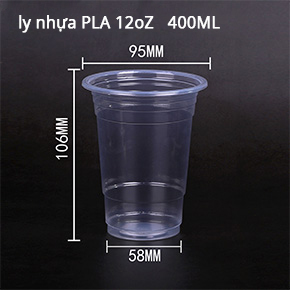 ly nhựa PLA400ml