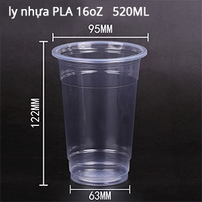 ly nhựa PLA520ml