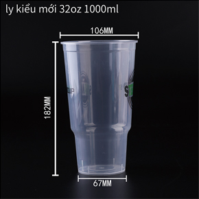 ly kiểu mới 32oz 1000ml