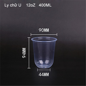 ly chữ U400ml