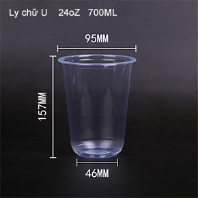 ly chữ U700ml